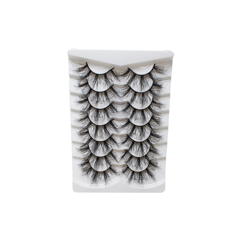 DINGSEN false eyelashes manufacturer cross-border stable eyelashes long explosive style eyelashes