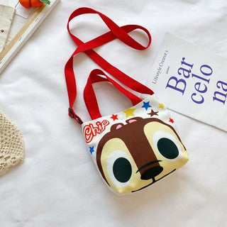 Cartoon Stella Lou children's bag anime cute net red canvas handbag Korean version casual children's messenger bag wholesale