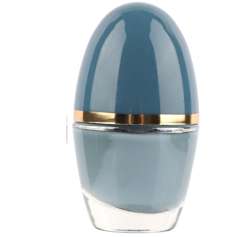 Bei Shijie's new cute internet celebrity small egg bottle oily non-peelable quick-drying long-lasting no-bake nail polish wholesale 