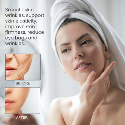 Jaysuing anti-wrinkle essence reduces fine lines around the eyes, facial nasolabial lines, wrinkles, massage, firming, anti-aging 