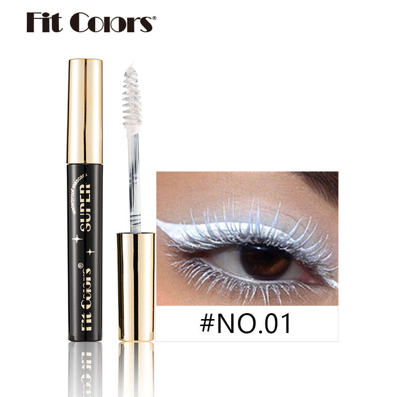 Cross-border Fit Colors 14 color mascara thick curling not easy to smudge Christmas stage makeup foreign trade