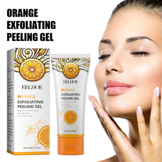 EELHOE Exfoliating Gel Deep Cleansing Acne Blackheads Moisturizing Skin Shrinking Pores Brightening Gel 