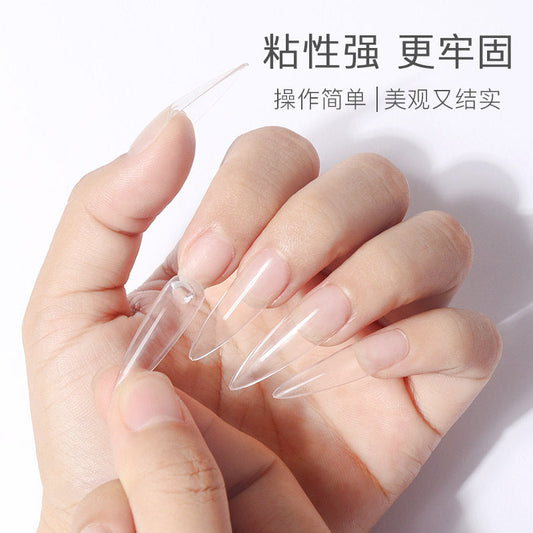 Solid patch glue nail piece adhesive new phototherapy canned nail patch gel does not hurt the nail nail shop recommended