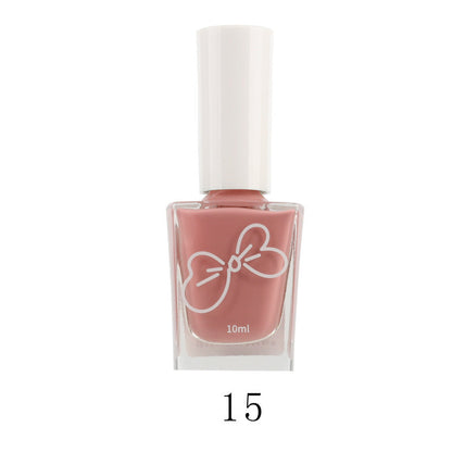 Oily nail polish, no baking, quick drying, non-peelable, non-stripping, safe, cross-border, odorless, nude nail polish for nail salons