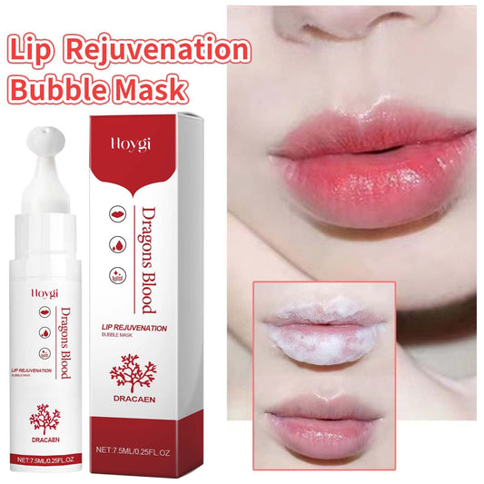 HOYGI lighten lip line bubble lip balm lip hydrating moisturizing glossy lip mask ក្រែមថែរក្សាបបូរមាត់ប្រឆាំងនឹងការស្ងួត 