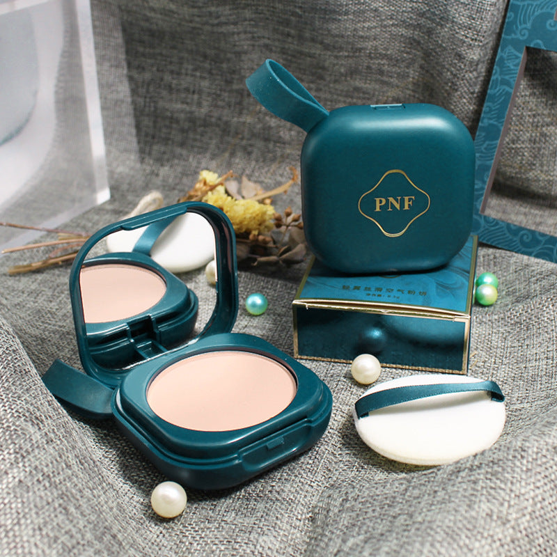 Penifen retro style makeup setting air powder cake is silky, refreshing, moisturizing, concealer loose powder, not easy to remove makeup, long-lasting makeup, cross-border