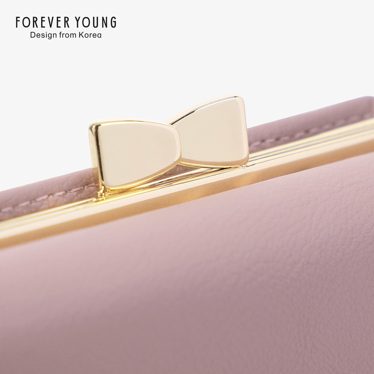 forever young wallet women's short cute Japanese style student wallet Korean version simple three folding coin purse