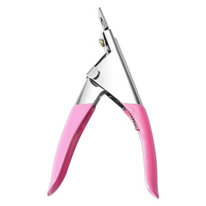 Spot nail art scissors U-shaped scissors phototherapy nail piece stainless steel false nail scissors wood file colorful scissors pliers