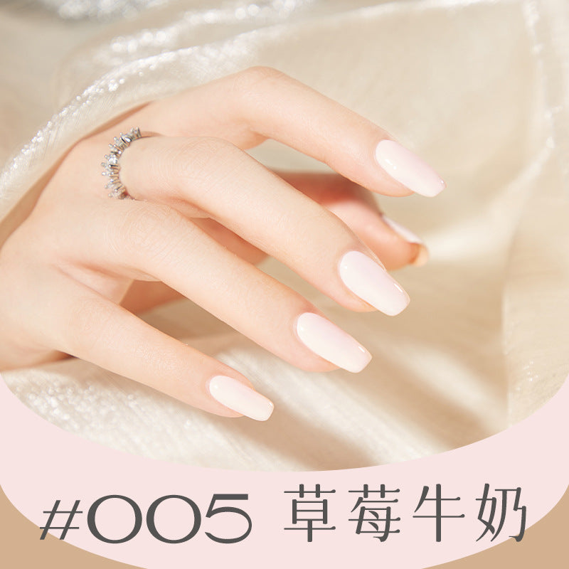 Nail polish no baking quick drying long-lasting tearable autumn and winter peelable water-based transparent nude nail polish wholesale