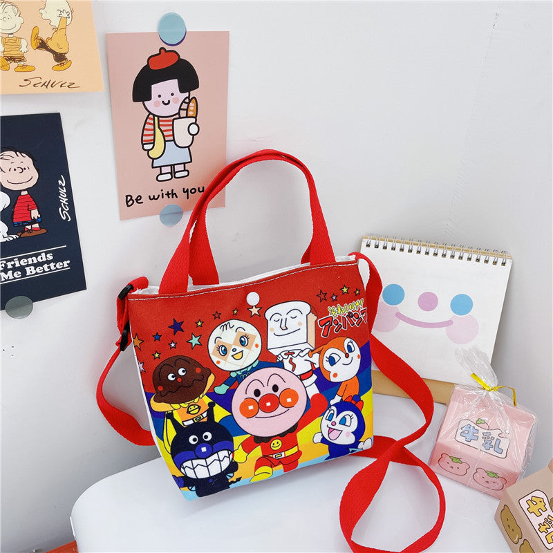 Cartoon Stella Lou children's bag anime cute net red canvas handbag Korean version casual children's messenger bag wholesale