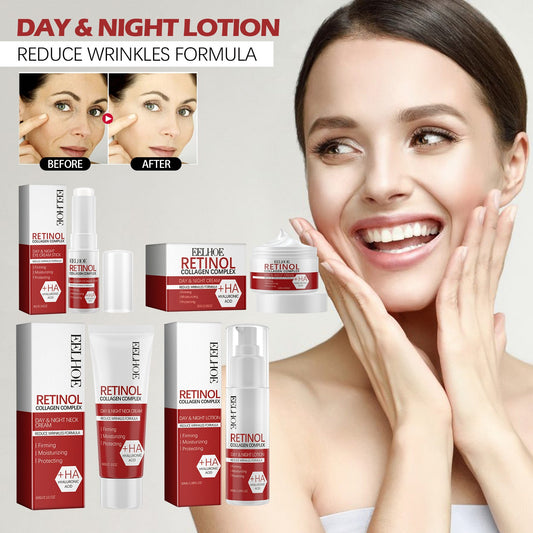 EELHOE Retinol Series Lifts and Firms the Skin, Diminishes Fine Lines, Nasal Lines, Eye Lines, Repairs Facial Skin 