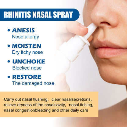 EELHOE Nasal Clearing Spray សម្រាប់មនុស្សធំ និងកុមារ ដើម្បីបំបាត់ការតឹងច្រមុះ ឈឺច្រមុះ កណ្តាស់ និងសម្អាតច្រមុះ 