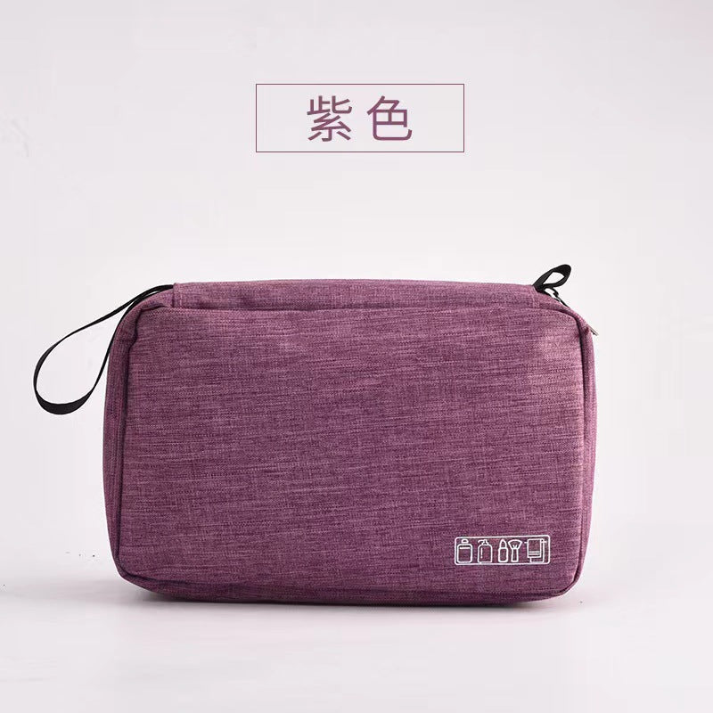 Portable toiletry hanging toiletry storage bag with large capacity, simple and multi-functional travel storage bag 