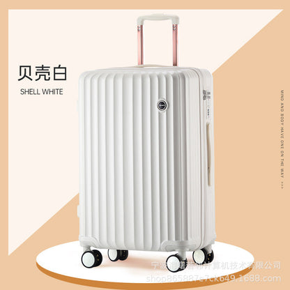 2024 new men's and women's suitcase trolley case universal wheel large capacity zipper suitcase 20 inch password box wholesale 