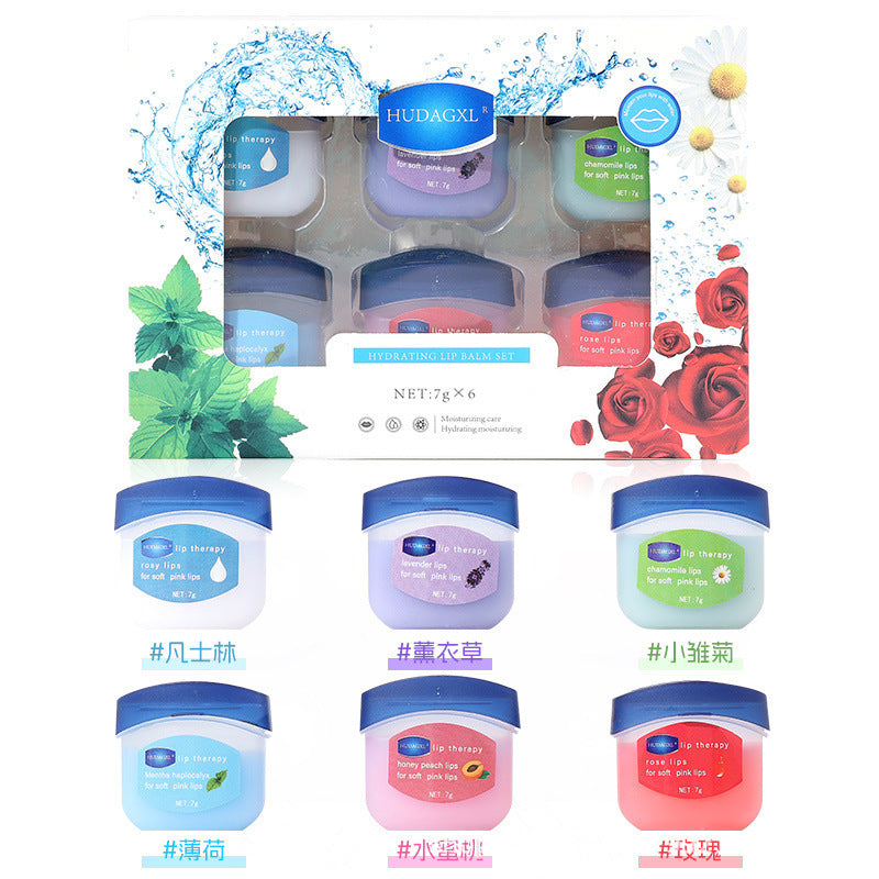 Foreign trade special supply spot Vaseline lip balm mini moisturizing cream portable crystal frozen Vaseline lip balm