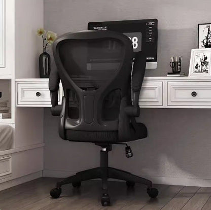 Office chair computer chair home mesh chair lift waist back flip armrest 265