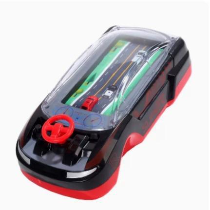 Cross-border handheld racing game console children's thinking training parent-child interactive two-player battle car adventure toy