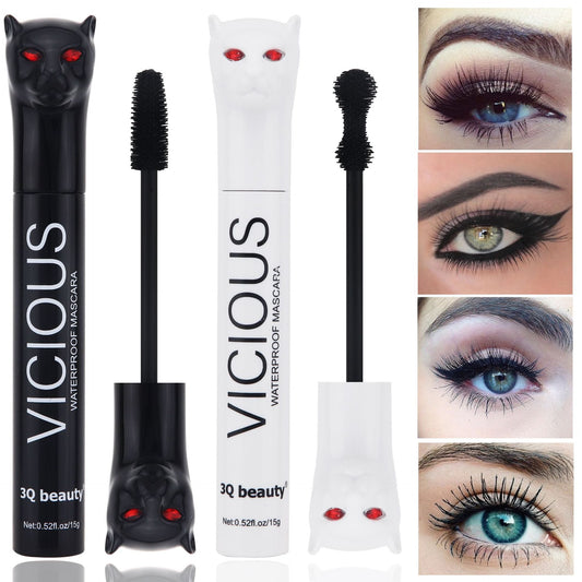 Cross-border new cartoon mascara shaping long-lasting lengthening curling mascara waterproof and anti-smudge eyelash base makeup 