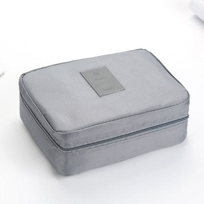 Korean version of the square bag cosmetic bag travel storage bag men and women storage toiletry bag LOGO production factory supply 