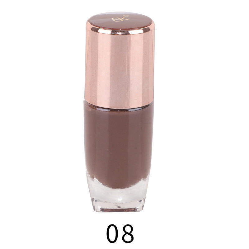 2022 new 24 colors 7 days water-based nail polish no baking quick drying odorless long-lasting glossy net celebrity nail polish wholesale 