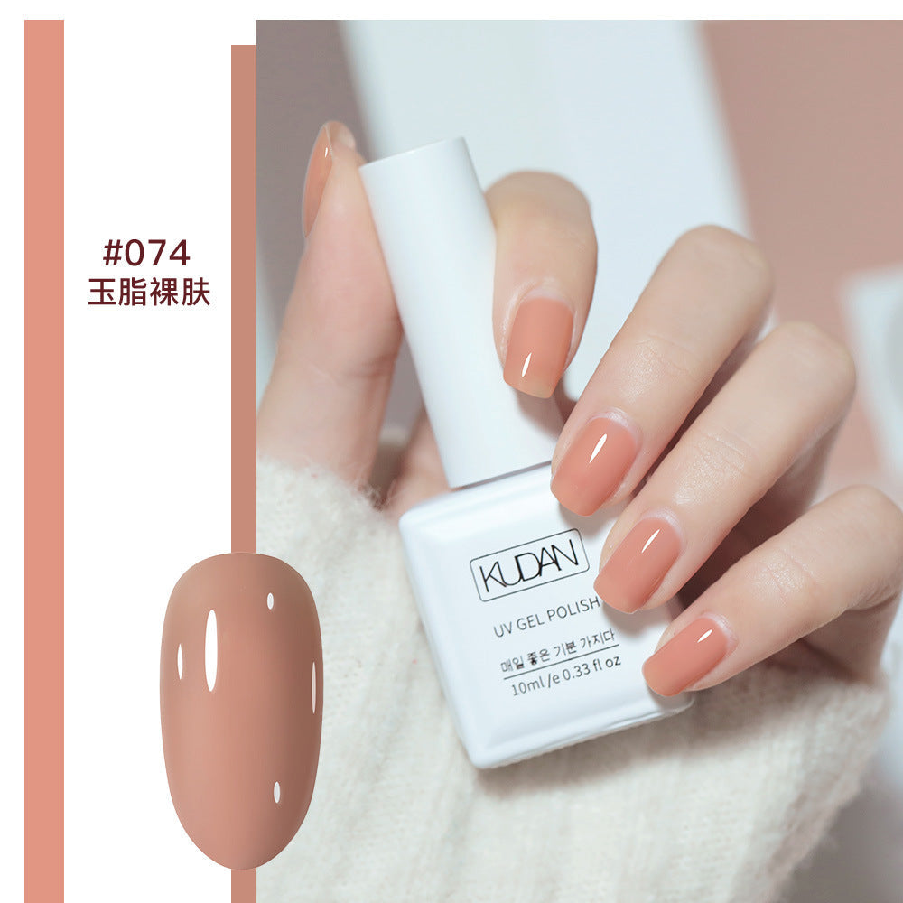 2023 new nail polish gel no odor ice transparent nude color transparent long-lasting quick-drying nail polish manicure nail polish gel wholesale