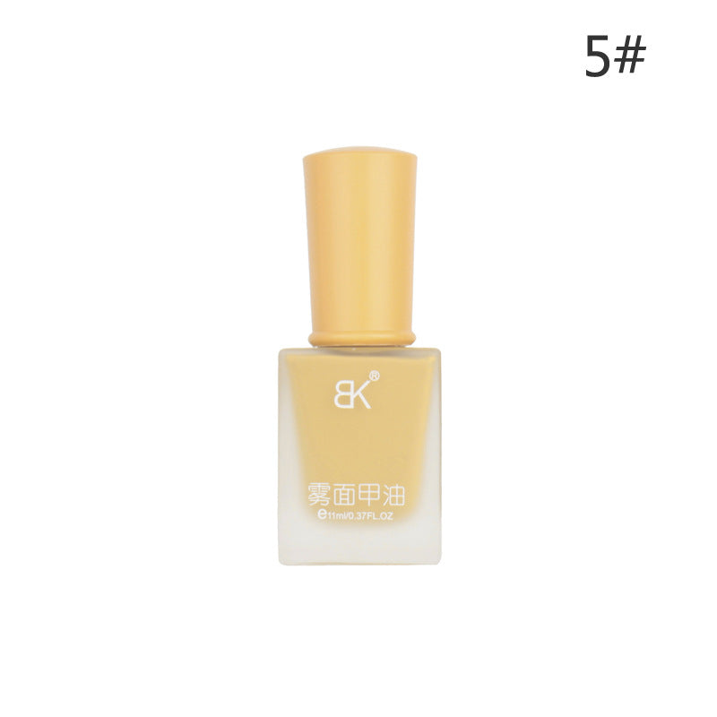 bk2024 summer fashion matte matte oily nail polish no baking long-lasting not easy to fall off can not be peeled frosted wholesale