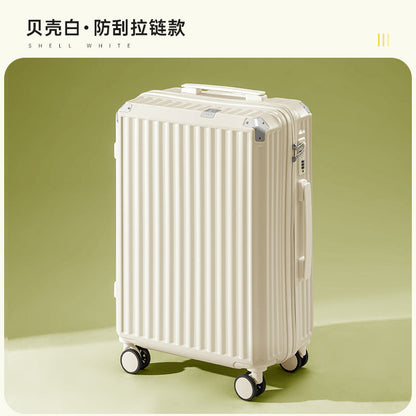 20-inch suitcase, durable, large capacity, silent universal wheel, 28 new password travel boarding suitcase, 24 women 