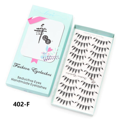 Little Devil Eyelashes DINGSEN factory false eyelashes cross-border 10 pairs of Internet celebrity thick cartoon eyelashes