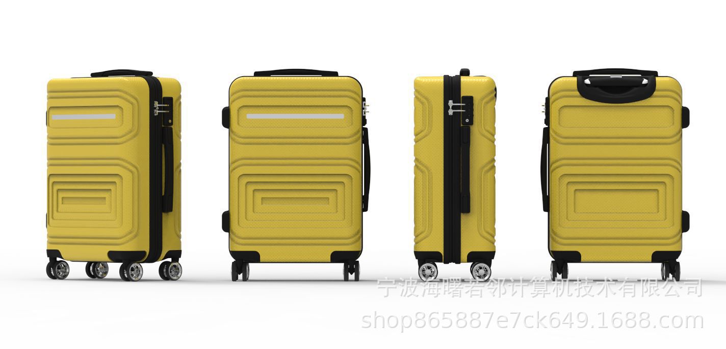 20-inch cabin suitcase with logo Brazil-exclusive five-piece semi-finished six-piece semi-finished 