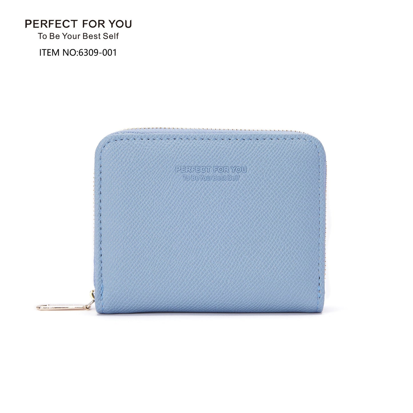 perfect for you short women's wallet Korean style fashion accordion zipper card holder two fold coin purse 