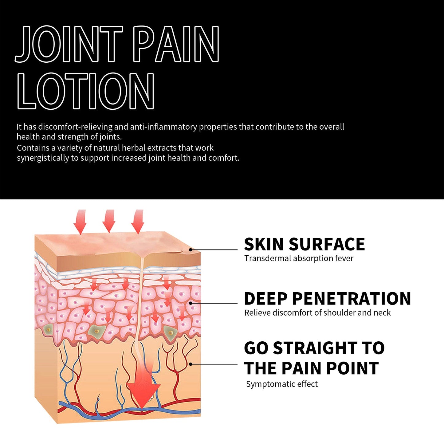 South Moon joint care liquid relieves hand cervical vertebrae, knees and lumbar muscle strain joint care liquid 