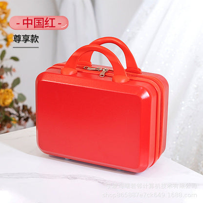 Cosmetic bag storage box suitcase holiday gift box cosmetic box souvenir small suitcase wholesale 