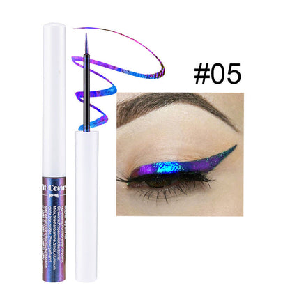 Fit Colors Optical Chameleon Liquid Eyeliner Light-Changing Color Stage Makeup Slim Pearlescent Liquid Eyeliner Cross-border