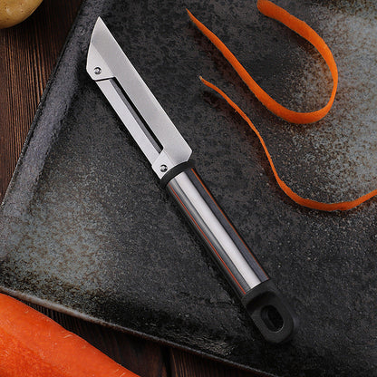 Household peeling knife supermarket supply peeler melon peeler fruit radish peeler stainless steel potato peeling knife