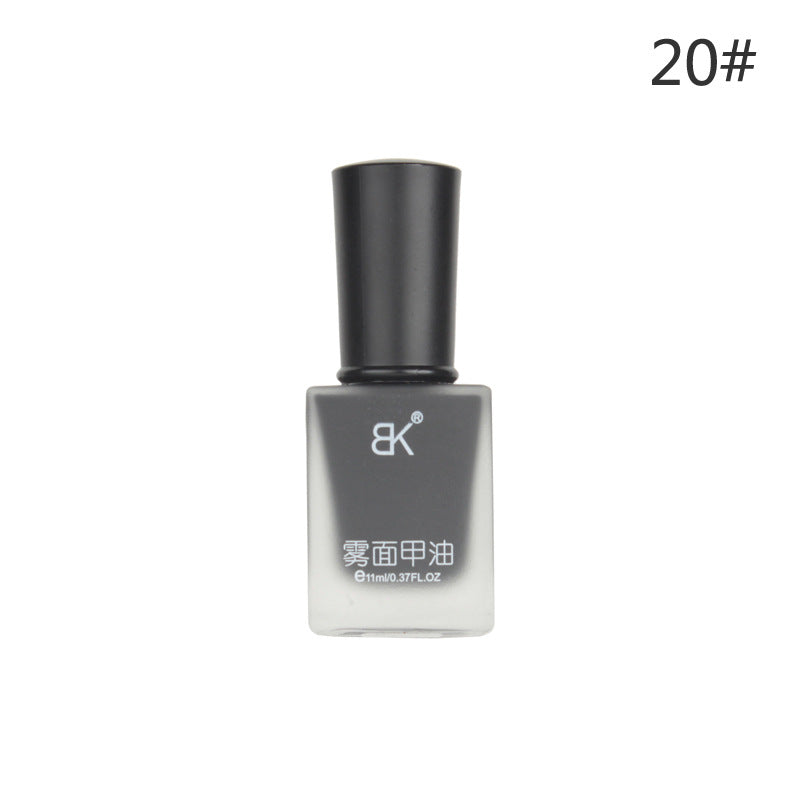 bk2024 summer fashion matte matte oily nail polish no baking long-lasting not easy to fall off can not be peeled frosted wholesale