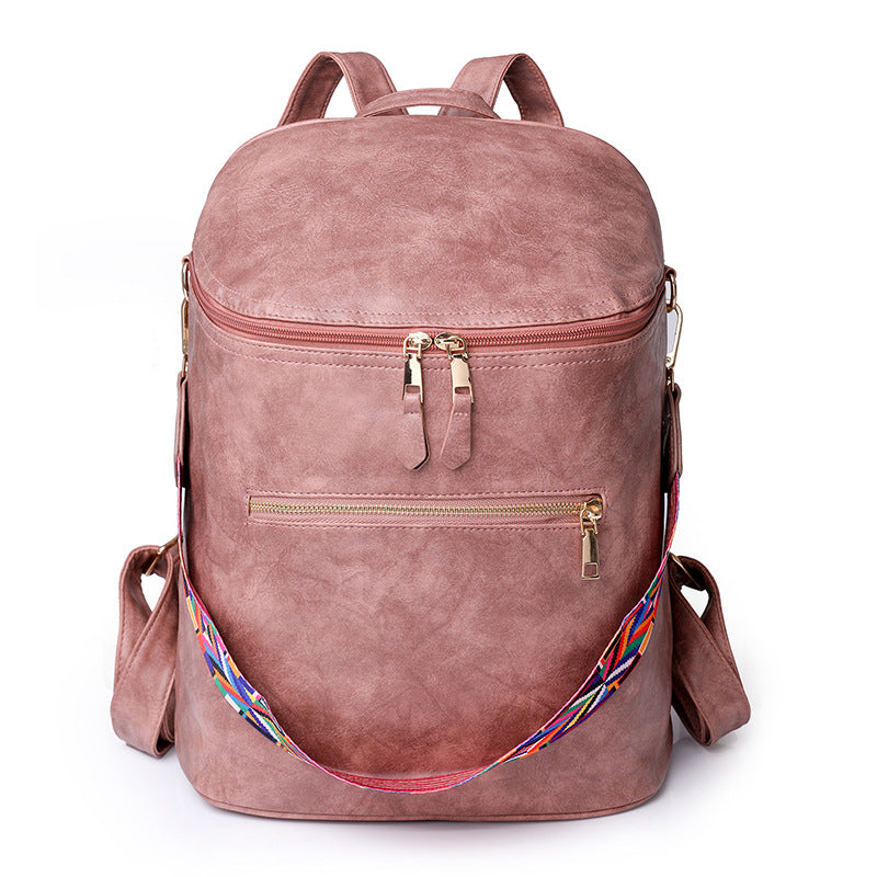 Women's bags wholesale European and American retro PU ladies backpack bucket bag niche design women's bags wholesale 