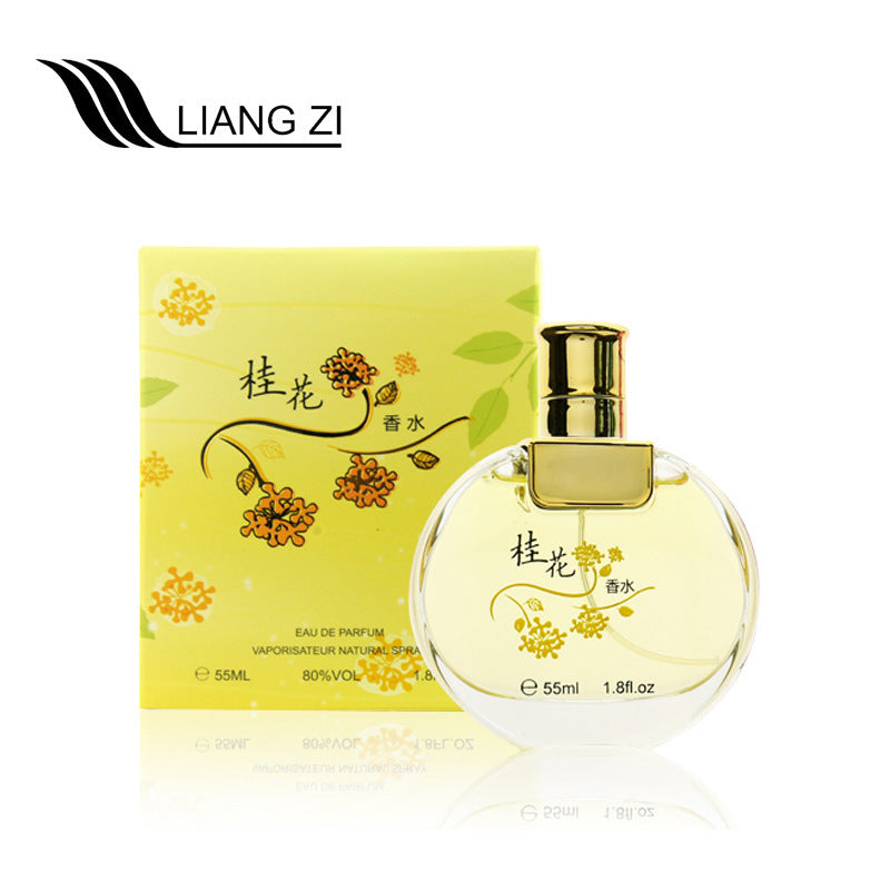 Liangzi domestic osmanthus perfume rose jasmine lily women's perfume wholesale long-lasting light fragrance 55ml student perfume