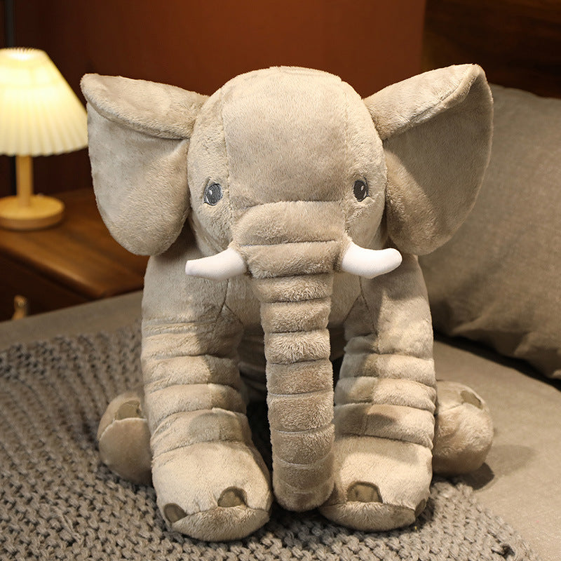 Elephant doll plush toy soothing air conditioning quilt pillow sleeping doll