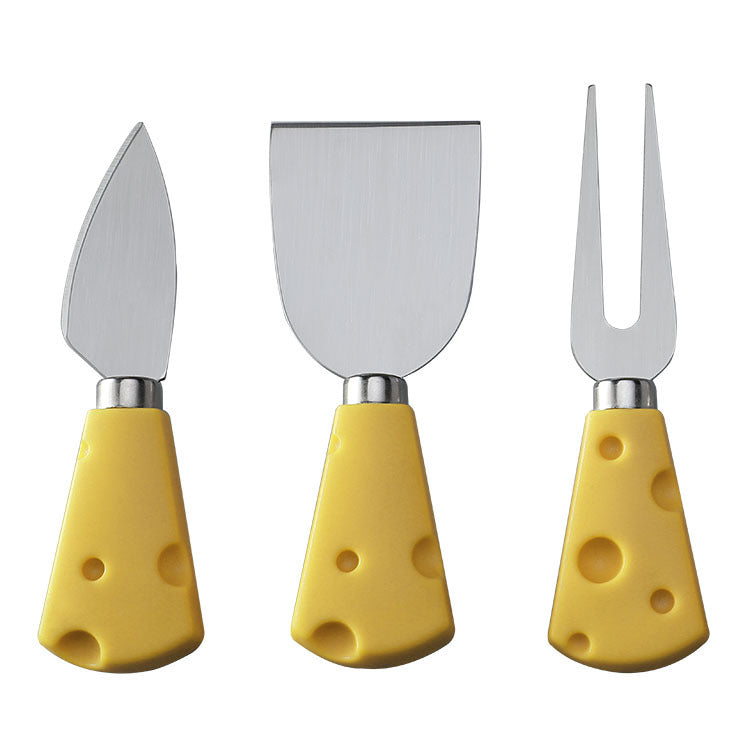 Household cheese knife baking tool spatula cutlery set cheese knife three-piece set butter knife 3-piece set