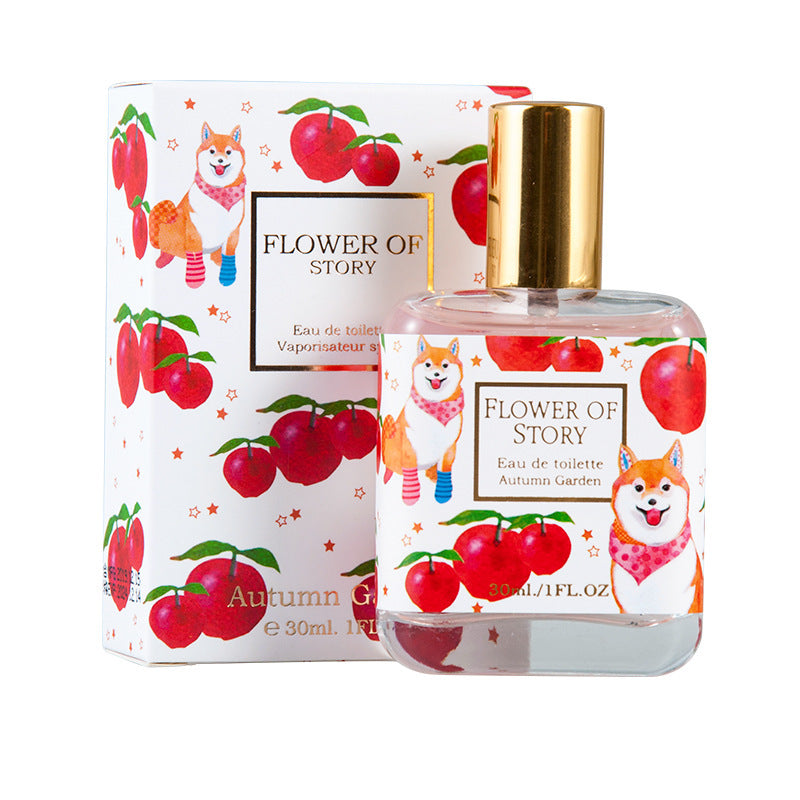 Women's perfume Flower Story Girl Series Fresh and long-lasting light fragrance floral and fruity fragrance Live broadcast hot-selling women's perfume