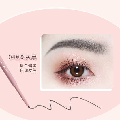 novo soft mist three-in-one ultra-fine eyebrow pencil waterproof non-smudge authentic sweat-proof double-headed long-lasting wild eyebrow wholesale 