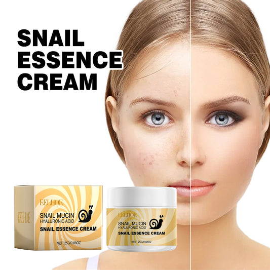 EELHOE snail protein repair cream fades fine lines, moisturizes, nourishes and whitens skin protein repair cream 