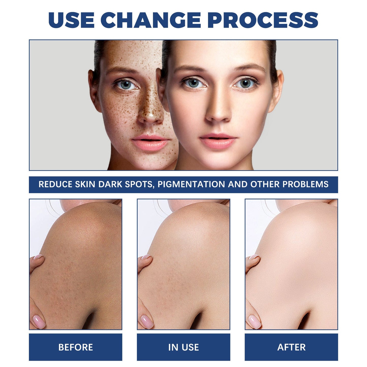 Jaysuing Spot Body Cleanser Face and Body Deep Cleansing Skin Lightens Spots Whitening Skin 