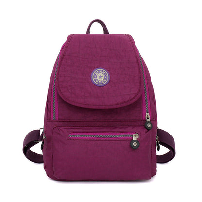 Wholesale backpack 2024 new women's bag canvas student bag junior high school student backpack large capacity travel backpack 