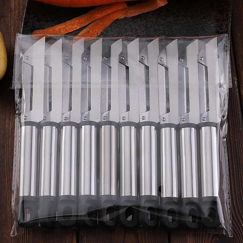 Household peeling knife supermarket supply peeler melon peeler fruit radish peeler stainless steel potato peeling knife