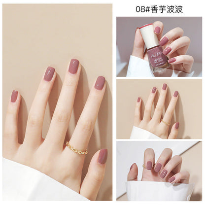 New oily nail polish, non-peelable, no-bake, long-lasting, no odor, natural and quick-drying, cross-border nail polish wholesale