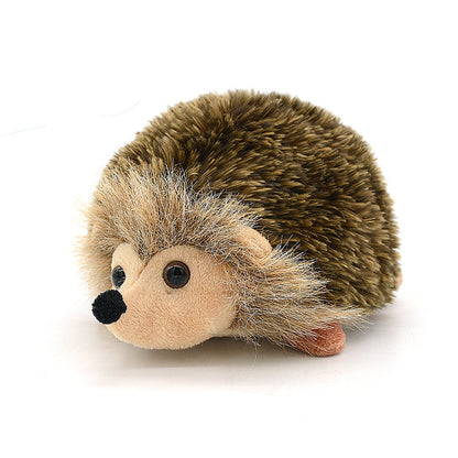 Cross-border hot style small hedgehog plush doll sleeping pillow simulation animal plush doll children's birthday gift