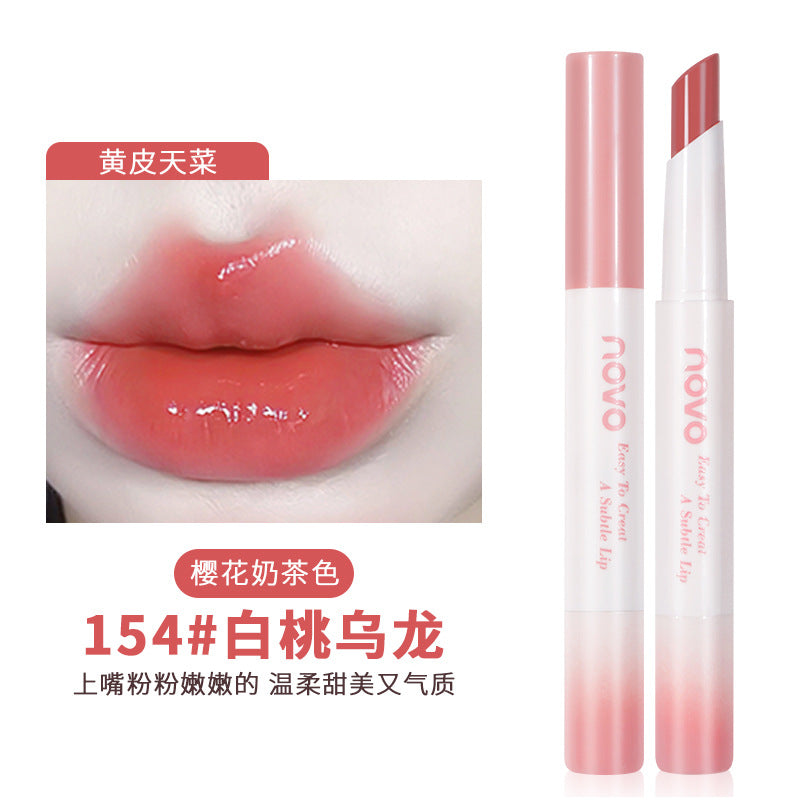 Makeup NOVO Charming Translucent Watery Lipstick Not Greasy Not Sticky Student Lip Glaze Wholesale Whitening Affordable Domestic Products 