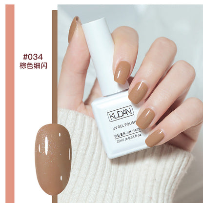 2023 new nail polish gel no odor ice transparent nude color transparent long-lasting quick-drying nail polish manicure nail polish gel wholesale