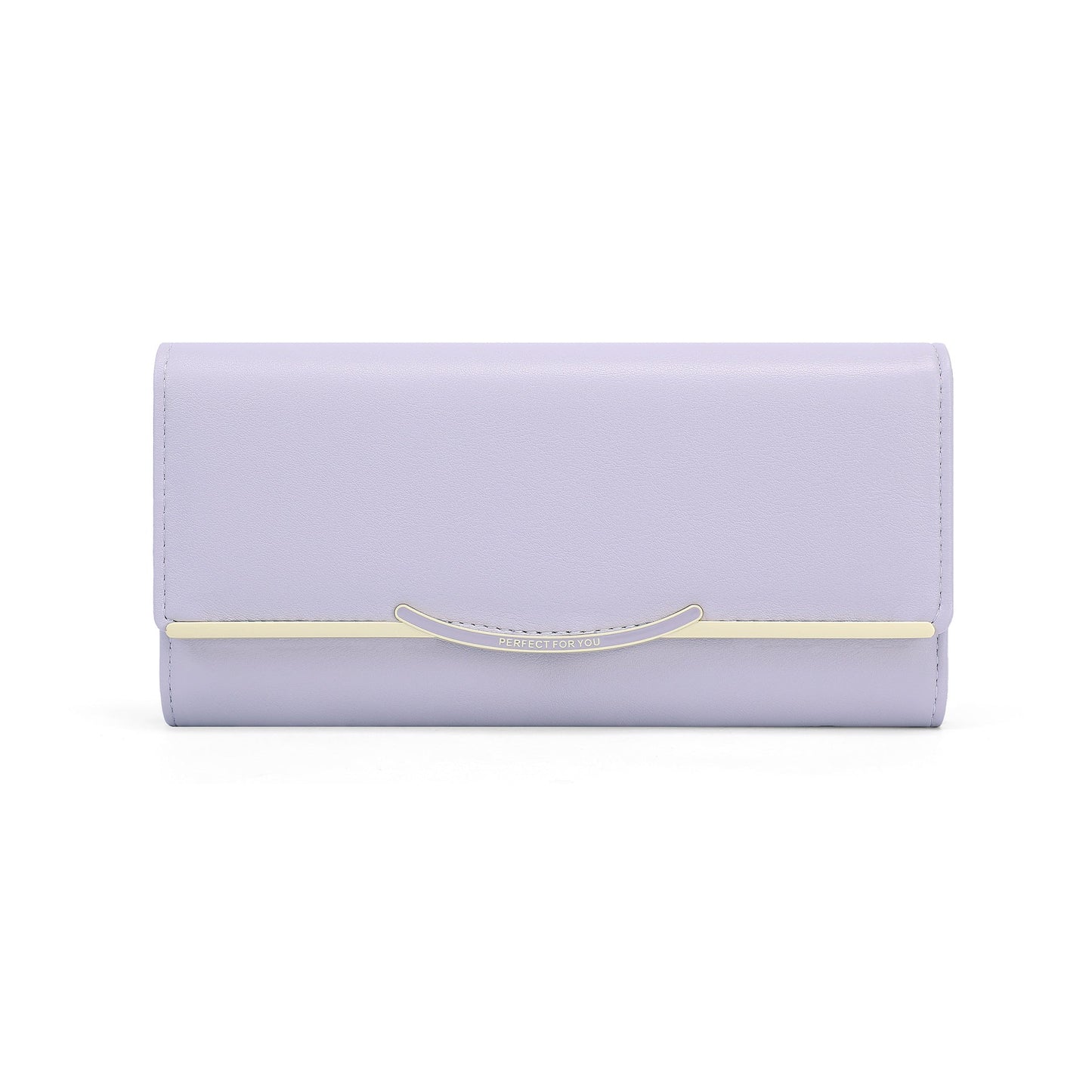 forever young bag women's wallet pu long fashion tri-fold clutch bag cross-border simple coin purse 